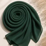 Georgette Emerald - Dark Green